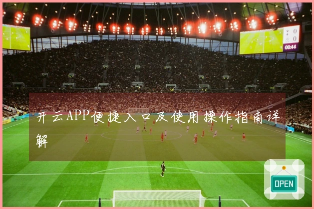 开云APP便捷入口及使用操作指南详解